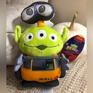 Disney Store Toy Story Alien Remix Wall-E Plush